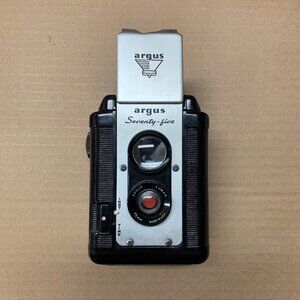 Vintage Argus Lumar Camera 75 Seventy-Five with Leather Case Untested